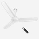 Atomberg Ameza 5 Star BEE Rated 1200 mm BLDC Motor with Remote 3 Blade Ceiling Fan  (White, Pack of 1)...