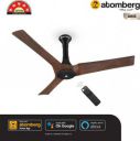 Atomberg Aris with 3 Year Warranty BLDC Motor with Remote 1200 mm Ceiling Fan (5 Star | Pack of 1)...