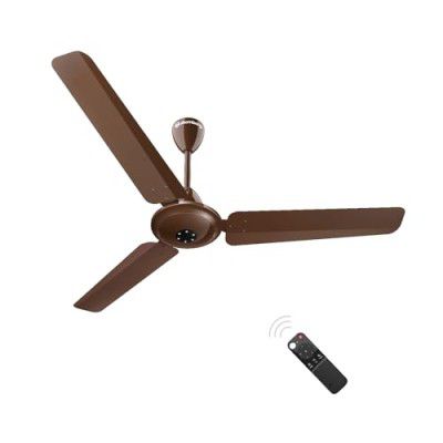 atomberg Efficio Alpha 1200mm BLDC Ceiling Fan with LED Indicators | 2 Year Warranty (Gloss Brown)