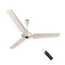 atomberg Efficio Alpha 1200mm BLDC Ceiling Fan with Remote | 5 star | High Air Delivery | LED Speed Indicator | Low Noise | Timeless Design with Power Saving | 2 Years Warranty (Seasand Ivory)...