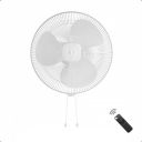 Atomberg RenesaSilent Wall Fan6 SpeedsLED DisplayTimer ModeIdeal with Remote 400 mm Wall Fan (5 Star | Snow White | Pack of 1)...