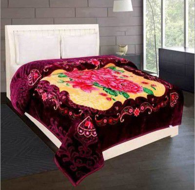 Attractive Bamboo Double Bed Mink Blanket Ultra Pink 
