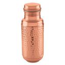 Attro Aarogyam Big 1300ml Hammered Finish Joint-Less Copper Water Bottle Improves Immunity, Nervous & Digestive System...