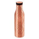 Attro Aarogyam Vedic Hammered Finish Joint-less Copper Water Bottle,1000 ml...