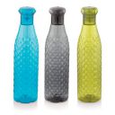 Attro Diamond 1000Ml Plastic Unbreakable Fridge Water Bottle Set Of 3...