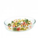 ATTRO Glassox Borosilicate Oval Glass Baking Dish - 700ml, Transparent...