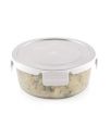 ATTRO Glassox Borosilicate Round Glass Lunch Box...