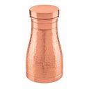 Attro Hammered Finish Copper Trio Water Pot with Lid Improve Your Immunity, Brain, Nervous System & Healthy Skin - 950 ml...