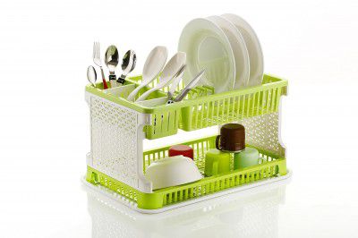 Attro Lenova Utensil Basket-Stylish and Durable Plastic Kitchen Organizer Rack Cutlery Utensil