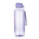 ATTRO Linear 1.5 L BPA-Free Plastic Water Bottle with Leak-Proof Flip-Top Cap, Easy to Carry Nylon Strap and Stylish Color for Daily Hydration- Purple...
