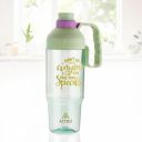 ATTRO My Cup Tumbler Plastic Water Bottle with Handle, BPA-Free, Leak-Proof, Ideal for School...