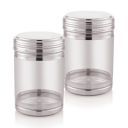 Attro Nexon Stainless Steel See Through Airtight Containers For Masala Box...