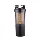 ATTRO Plastic Spider Shaker Bottle with Storage 300ml Protein Mixer Bottle with Compartment for Supplements...
