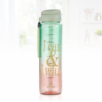 ATTRO Plastic Sports Buddy Deluxe Water Bottle 800ml