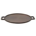 Attro Pre-Seasoned Cast Iron Double Handle Dosa Tawa Perfect for Cooking on Gas, Induction 12 inch - Black, Standard (Attro_Cstlr_Dostwa_12)...