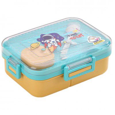 ATTRO Savour Astronut Space Themed Kids Lunch Box