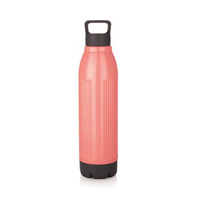 Attro Sky Turbo 800 Super PU Insulated Hot & Cold Water Bottle, 670ml - Pink