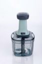 Attro Square Food Chopper Manual Hand-Press Vegetable Chopper with Anti-Skid Bottom for Easy Grip Mixer Cutter to Cut Veggies...