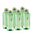 ATTRO Ultra Pro Motivational 1.5-Liter BPA-Free Water Bottle with Leak-Proof Flip-Top Cap, Nylon Strap and Stylish Color for Daily Hydration- Mint Green-Set Of 6...
