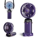 Aucoofany Portable Handheld Fan, 12 hours, Upgrade 3200mAh Portable Fan (Purple)...