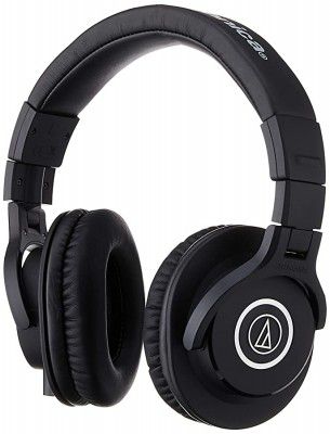Audio-Technica Ath-M40X Professional Studio Wired Over Ear Headphones Without Mic 