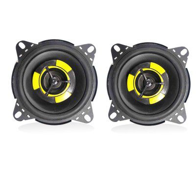 Audio Wheels 4-Inch 2-Way Speaker | 400W Peak Power, 70W RMS, 91dB Sensitivity