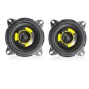 Audio Wheels 4-Inch 2-Way Speaker | 400W Peak Power, 70W RMS, 91dB Sensitivity...
