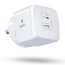 Auklet 45W GaN Fast Wall Charger, with PD & PPS Support, USB 2C, 1A Port, BIS Certified,Compatible, White...