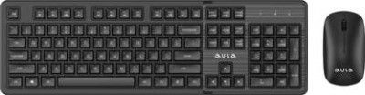 Aula AC202 Wireless Keyboard & Mouse Combo, Wireless Standard Multi-device Keyboard 