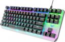 Aula F2067 TKL 100% Anti ghosting Mechanical Gaming Keyboard with 87 keys| Wired USB Tenkeyless Gaming Keyboard Compatible (Red Switch, Grey & Black)...