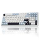 AULA F99 Wireless Mechanical Keyboard | RGB Backlit Gaming Keyboard (Ice Blue - Reaper Switch)...