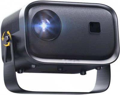 AUN F Style 720p Native Resolution Projector for Home 4K Support, Android 11, 5000 Lumen (400 ANSI) USB 150" Max Disp