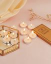 AuraDecor Pack of Tealight Candles || Unscented Tealights || Daily Use || Spa || Spiritual || Smokeless || Dripless || Burning Time of 3 Hours (Pack of 10)...