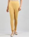 AURELIA Mid-Rise Churidar with Elasticated Waistband...