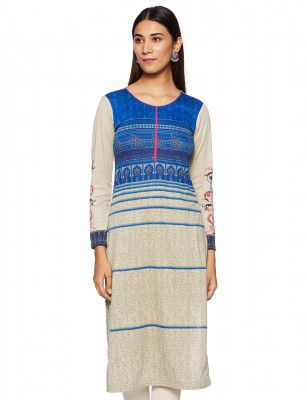 Aurelia Net Women's Straight Winter Kurta
