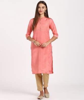 Aurelia Women Embellished Straight Kurta