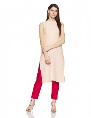 Aurelia Women's Cotton Straight Kurta