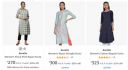 Aurelia Women's Kurta at Minimum 80% off...