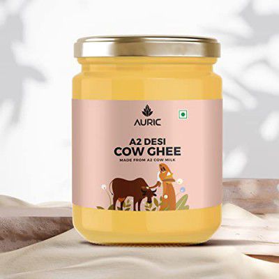 Auric A2 Desi Cow Ghee 500 ml | Pure Brijwasi Ghee