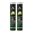 Auric Liver Detox Effervescent | 40 Tablets Fizzy Water with 10 Ayurvedic Herbs | Clinically Researched Therapeutic Ingredients | Drop, Dissolve, Fizz, Drink...