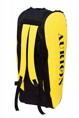 Aurion Badminton/Tennis/Squash Zipper Kit Bag Equipment Bag for Racquets 