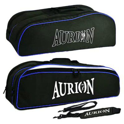 Aurion Great Badminton Racket Bag with Attachable Shoulder Strap - (40L, Black, 1pc)