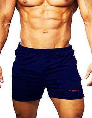 AURION Half Tight Plain Athletic Fit Sports Inner Wear
