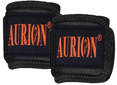 AURION Protective Wrist Guard Padded Support Brace for Sports Repetitive Strain Arthritis and Carpal Tunnel- 2 Pieces