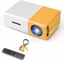 AUSHA PJ011 400 Lumens Full HD Native 1080P Led Projector...
