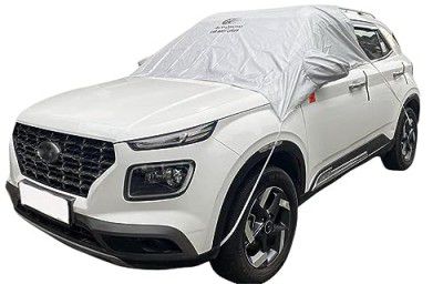 Auto Oprema Trend Water and Heat Resistant Semi Mirror Car Body Cover (Solid Silver Matty with Mirror) Compatible with Amaze