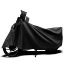 Auto Pearl Bike Body Cover Universal with Mirror Pockets, Buckle Belt, Compatible with - All Bikes Upto 135 CC...