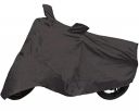 Auto Pearl Orange Matty Bike Body Cover with Mirror Pockets Buckle Belt Compatible with -Passion Plus...