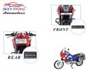 Auto Pearl Plastic Bike Registration License Plate Frame Holder, Bike Protective Frame License Plate Covers Holders for - XRV Africa Twin...