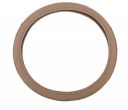 Auto Pearl - Ring Type Car Steering Wheel Cover Universal Genuine PU Non-Slip Natural Rubber Well Padded Grip Breathable Leatherite Compatible with-Celerio LXI(Gold Eye Beige)...